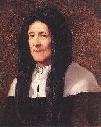 PUGET, Pierre Portrait of the Artist's Mother af oil painting reproduction